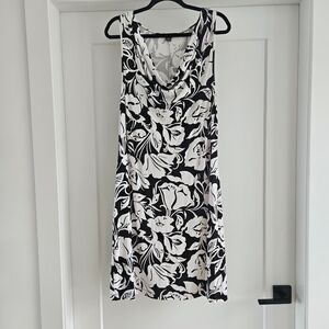 Tommy Bahama Black and White Floral Dress